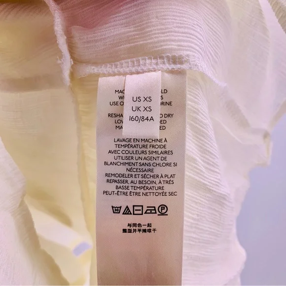 Free People Deep V Aurora Top Womens Size XS - Picture 7 of 9